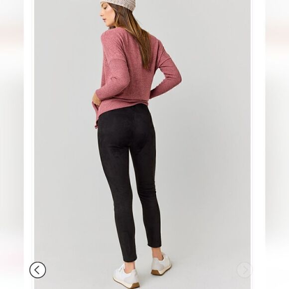 Francesca Kylie Faux leather leggings, nwt - Picture 3 of 8